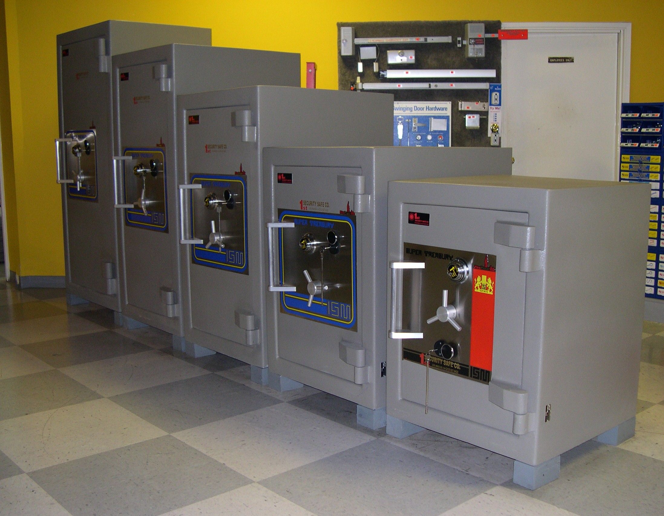 Used Safes for Sale, Burglary, ISM, TL 30, First Security Safe, Los